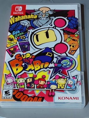 現貨 NS Switch 超級轟炸超人 R 英文封面中文版 Super Bomberman R 炸彈超人