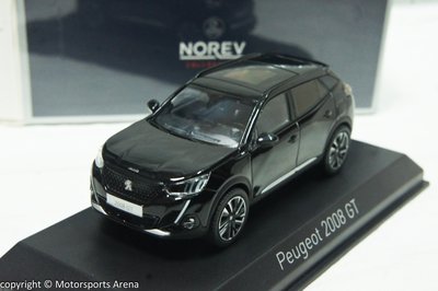 【特價現貨】1:43 Norev Peugeot 2008 GT 2020 黑色