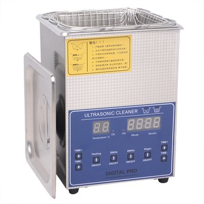 超音波清洗機 2公升 2L 數位控制面板 可定時 可加熱 雙頻脫氣(另有其他更大容量機型)