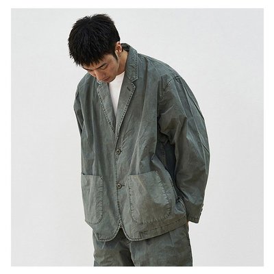 心願潮牌館 BEAMS SSZ 21SS STRAY JACKET 水洗做舊蠟染西裝