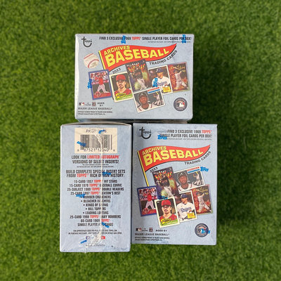 現貨 2023 Topps Archives MLB Baseball Blaster Box 檔案系列 棒球卡盒