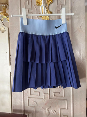 耐克Nike網球裙百褶蛋糕褲裙黃金小碼xs碼的來