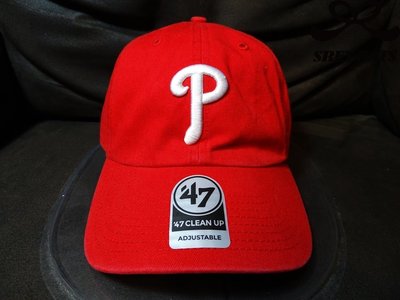 [SREY帽屋]預購＊47 Brand CLEAN UP MLB 費城費城人 經典LOGO 美國限定 棒球帽 老帽