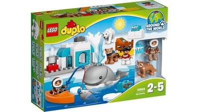 樂高積木 LEGO《 LT10803 》Duplo 幼兒系列 -北極，共37片，正品