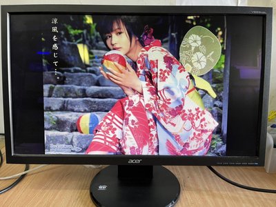 L【小米一店】二手瑕疵 Acer V223HQL 22吋 LED螢幕 TN VGA DVI