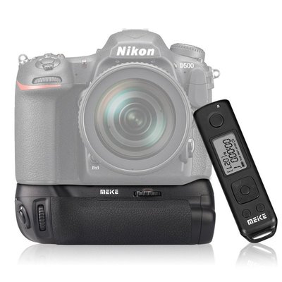 Meike 美科MK-D500 pro Nikon D500 電池手把 把手 (含遙控器) MB-D17