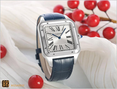大銘腕錶 全新現貨 CARTIER 卡地亞 WSSA0032 超薄系列 Santos-Dumont 超大型款 CR183909