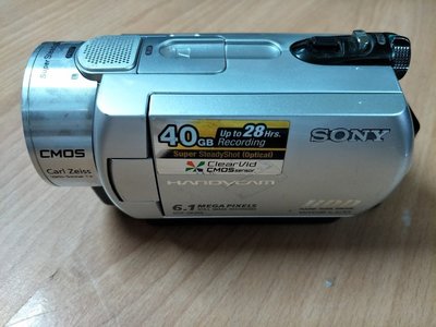☆手機寶藏點☆ SONY DCR-SR300 高畫質 硬碟式攝影機  DV 40GB 附電池 Che A7