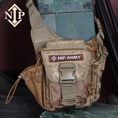 NIP軍迷戶外男女多功能迷彩鞍袋 戰術大鞍包 單肩斜挎單反攝影包