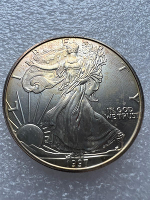 1997年 美國自由女神行走女神鷹洋銀幣