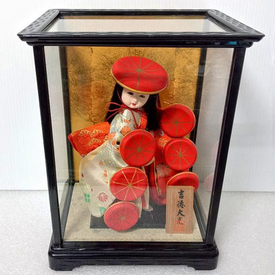 實體拍攝 日本人形娃娃 早期收藏品 日本娃娃
