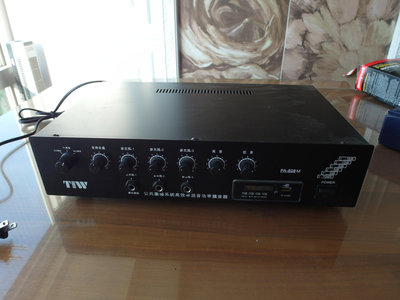 專業級PA廣播混音擴大機 -TIW PA-808