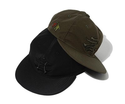 { POISON } DeMarcoLab ZIHJI 6 PANEL CAP 防潑水尼龍斜紋面料 獨家版型電繡棒球帽