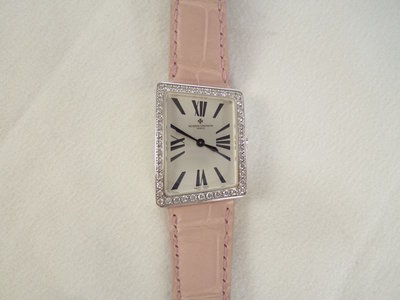 [卡貝拉精品交流] VACHERON CONSTANTIN 江詩丹頓 1972系列 18k金 石英 女錶 鑽錶 專櫃正品