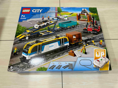 新竹市自取價3750元。售 全新未拆封 LEGO樂高 城市系列 60336 智能電動貨物列車。