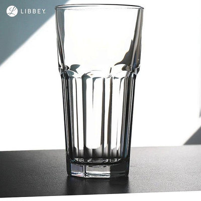 一帆百貨鋪Libbey美國利比大號玻璃果汁杯耐熱水杯八角杯柯林杯奶