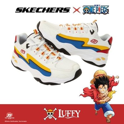 SKECHERS x ONE PIECE D'LITES 894033WMLT 航海王聯名款 魯夫 男女潮鞋正品