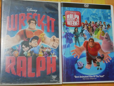 Wreck-it Ralph 無敵破壞王1+2 Pixar 皮克斯 Disney 迪士尼