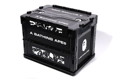 【日貨代購CITY】 A BATHING APE BAPE CONTAINER 20L 黑色 摺疊 收納箱 現貨