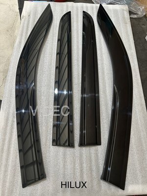 威德汽車精品 豐田 HILUX 皮卡 海力士 晴雨窗 加厚型 一組四片 台灣製造