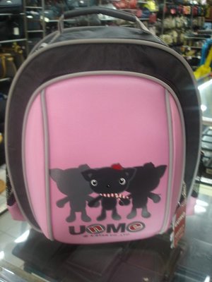 【玩皮豹】日系品牌UnMe學生書包[[超輕 護脊 多功能內層]](3052Ａ) 粉紅色