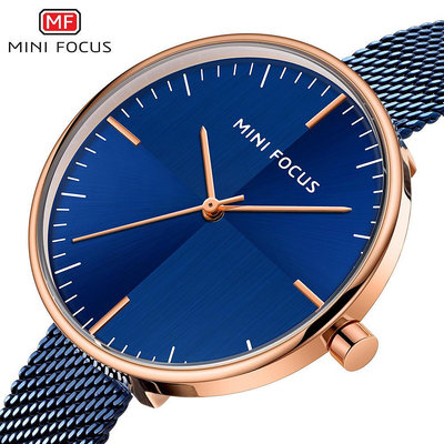 現貨女士手錶腕錶MINI FOCUS品牌簡約時尚薄款女手錶日本機芯防水鋼米蘭錶帶0275L