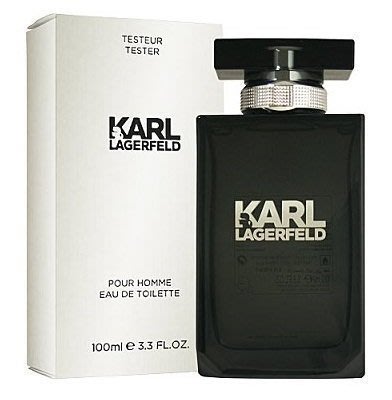 香親香愛～Karl Lagerfeld 卡爾拉格斐 同名男性淡香水100ml TESTER