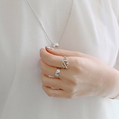 促銷打折  戒指 AR67 韓國純時尚個性簡約光面寬面開口戒指指環 飾品
