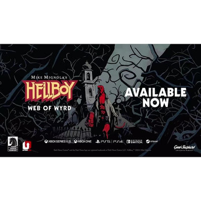 地獄男爵：懷爾德之網 中文版 Hellboy Web of Wyrd PC電腦單機遊戲  滿300元出貨