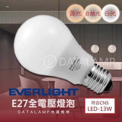 ❀333科技照明❀(EL-13W)億光 LED-13W高光校Q版燈泡 E27規格 全電壓 通過BSMI 無藍光