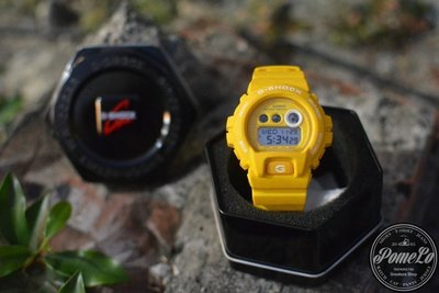 POMELO柚 CASIO G-SHOCK / GD-X6900HT-9DR 6900 限定日本 黃 電子腕錶