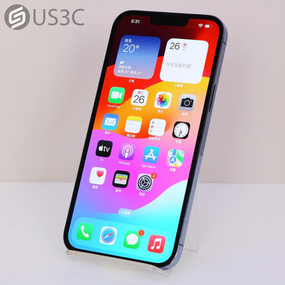 【US3C-小南門店】公司貨 Apple iPhone 13 Pro Max 128G 藍 6.7吋 OLED顯示器 Face ID UCare延長保固6個月
