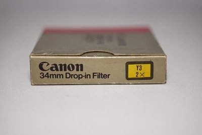 Canon 34mm Drop-in 濾鏡