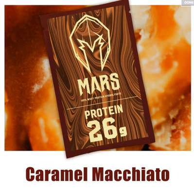 戰神Mars 低脂乳清 乳清蛋白 焦糖瑪奇朵 (超商寄送限一盒)