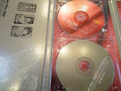 蓋章非簽名 華語 S.H.E-Super star:長條版 CD+VCD 遠方 長相思 落大雨 S.H.E 週邊