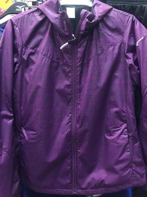 MIZUNO 女 慢跑 運動 夾克 連帽外套 慢跑 平織外套 防風 防潑水 發熱 32ME783267 紫 現貨