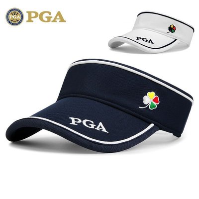 【熱賣下殺】美國PGA 高爾夫女士球帽 無頂透氣帽 防曬帽檐 吸汗內里