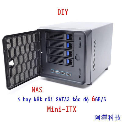 阿澤科技案例 NAS 4 飛行 DIY Mini-ITX