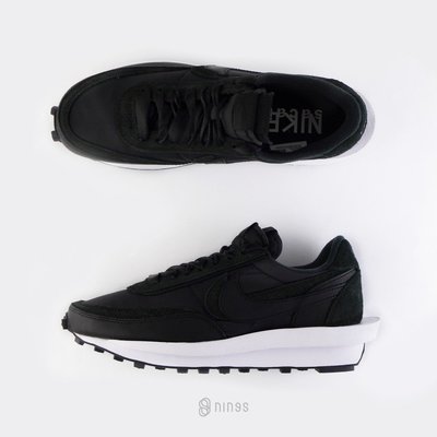 現貨/NIKE X SACAI LDWAFFLE BLACK NYLON 全黑2020 BV0073002-歡迎選購