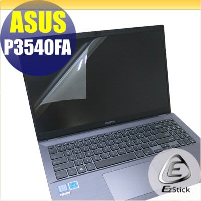 【Ezstick】ASUS P3540FA 靜電式筆電LCD液晶螢幕貼 (可選鏡面或霧面)