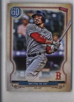 2020 Topps Gypsy Queen #1 Mookie Betts - Boston Red Sox
