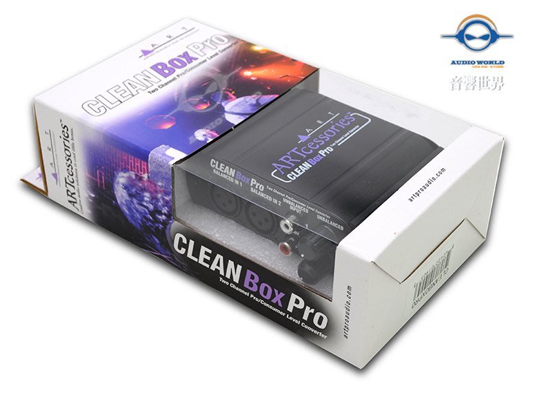 音響世界】ART CleanBox Dual Pro DI BOX兩軌。非平衡與平衡訊號阻抗