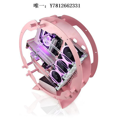電腦零件FUXK 水冷電腦高配 13700K/RTX 4070ti  粉色夢幻 少女 直播 主機筆電配件