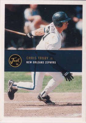 2000 Just Minors - Just the Preview #91 Chris Truby