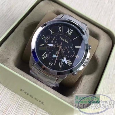 {JMC海淘購商城}Fossil 全新現貨 fs4994 中性腕錶 手錶