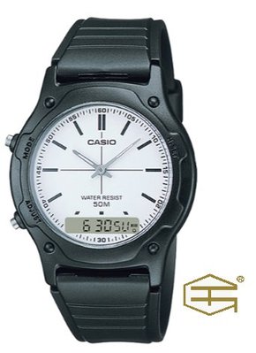 【天龜 】CASIO 經典時尚 雙顯示錶款系列 AW-49H-7E