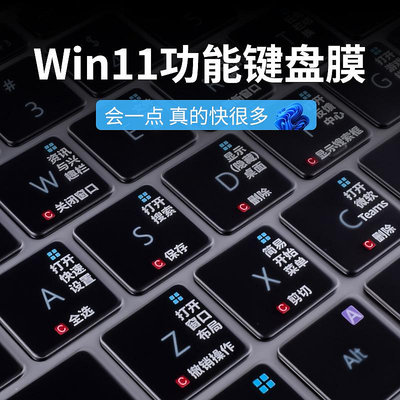 適用win11華碩2022無雙14無畏Pro15鍵盤膜頑石筆記本X電腦保護膜