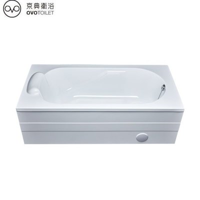 【老王購物網 】京典衛浴 BH150A 壓克力浴缸 附前牆 單牆浴缸 150*72 CM