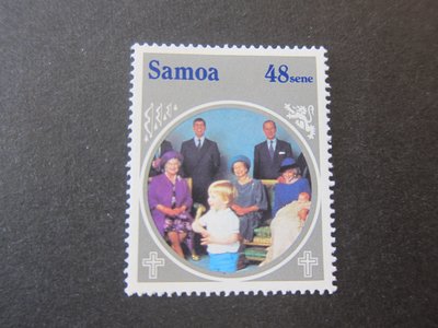 【雲品2】薩摩Samoa 1984 Sc 625 MH 庫號#B535 89079