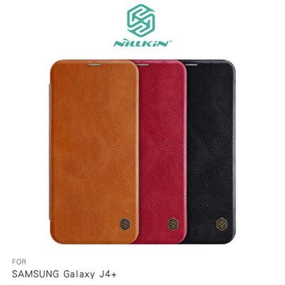 *phone寶*NILLKIN SAMSUNG Galaxy J4+ 秦系列皮套 側翻皮套 可插卡 超薄皮套 保護殼